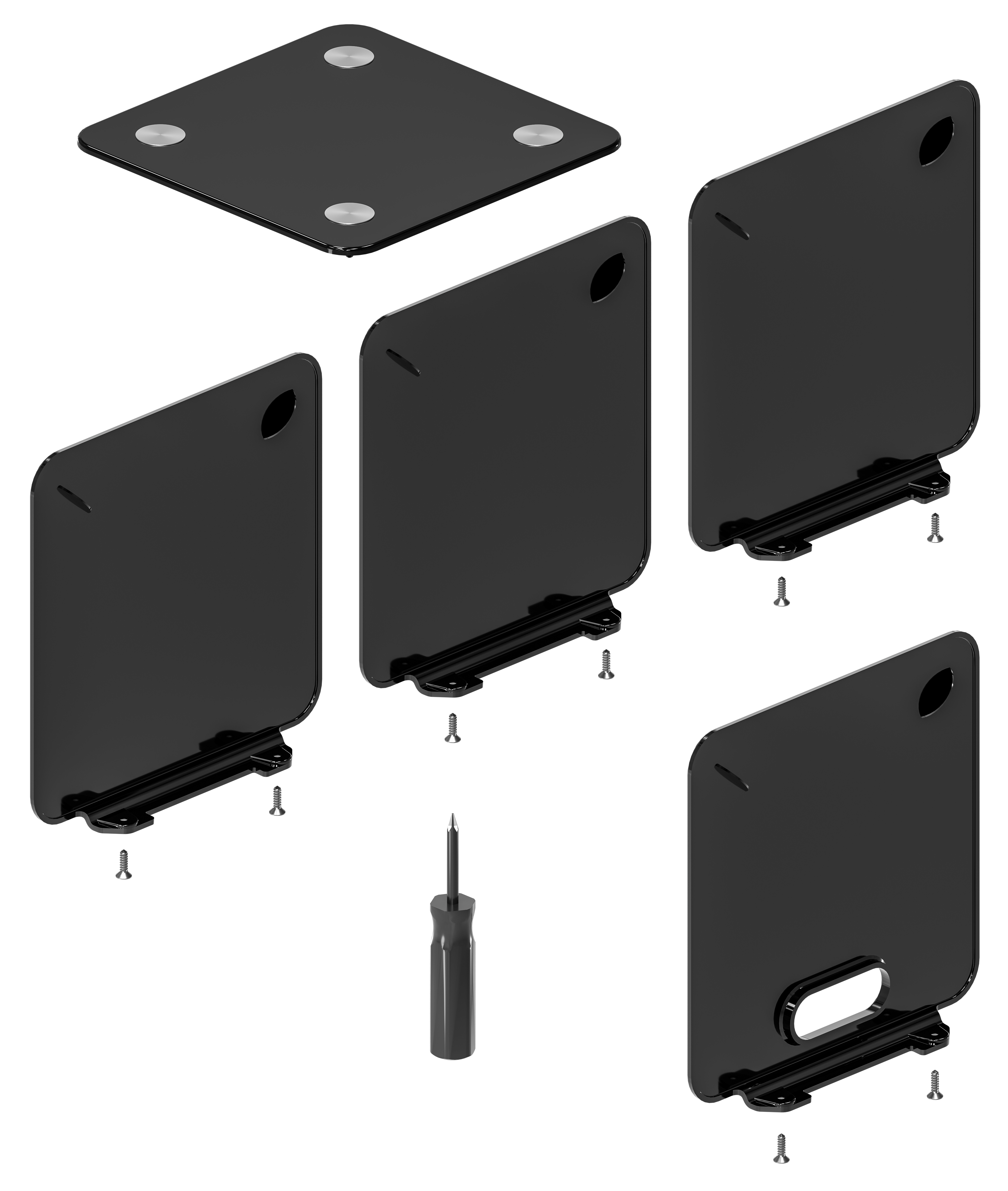 COVER KIT JONIX CUBE - Kit di sostituzione della finitura esterna (lati e coperchio)