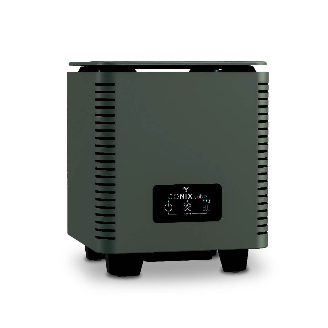 JONIX CUBE ICONIC - purificatore ionizzatore con scocca in acciao satinato