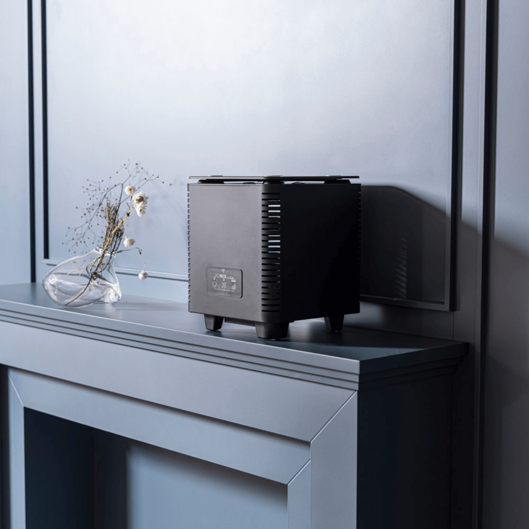 JONIX CUBE ICONIC - purificatore ionizzatore con scocca in acciao satinato