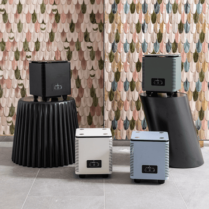 JONIX CUBE ICONIC - purificatore ionizzatore con scocca in acciao satinato